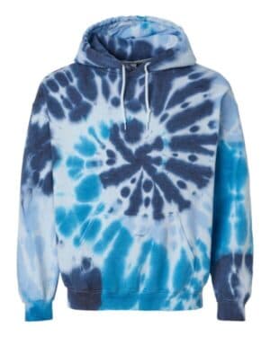 STILLWATER Dyenomite 680VR blended tie-dyed hooded sweatshirt