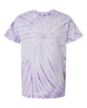 LAVENDER Dyenomite 200CY cyclone pinwheel tie-dyed t-shirt