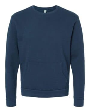 Next level 9001 santa barbara pocket crewneck sweatshirt