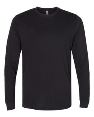 BLACK Next level 6411 sueded long sleeve t-shirt