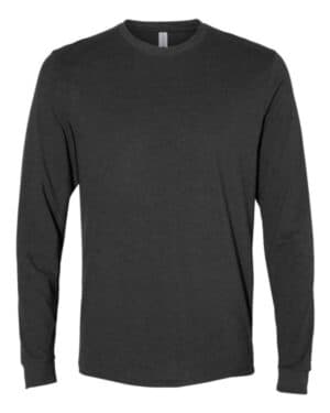 HEATHER CHARCOAL Next level 6411 sueded long sleeve t-shirt