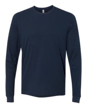MIDNIGHT NAVY Next level 6411 sueded long sleeve t-shirt