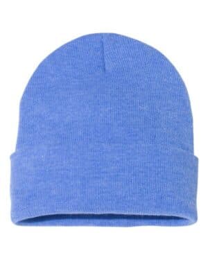 HEATHER ROYAL Sportsman SP12 12 solid cuffed beanie