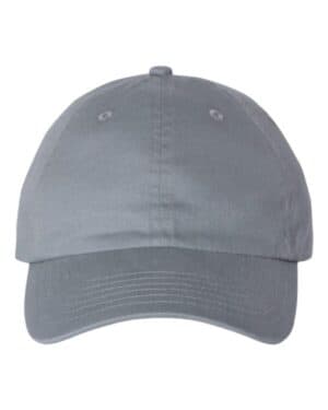 DARK GREY Valucap VC200 brushed twill cap