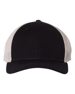 BLACK/ TAN Dri duck 3006 hudson trucker cap