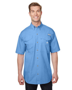 WHITECAP Columbia 7130 men's bonehead short-sleeve shirt