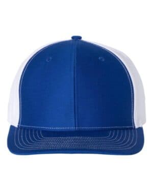 ROYAL/ WHITE Richardson 312 twill back trucker cap