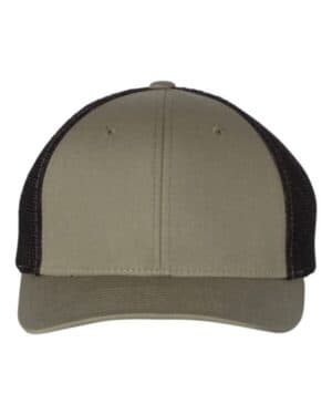 LODEN/ BLACK Richardson 110 r-flex trucker cap