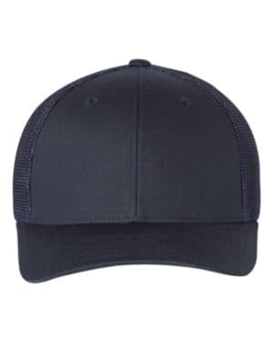 NAVY Richardson 110 r-flex trucker cap