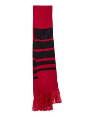 CARDINAL/ BLACK Sportsman SP07 soccer scarf