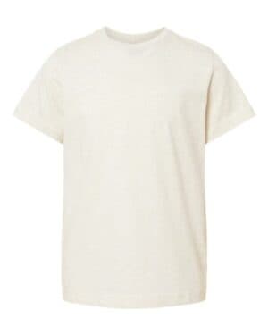 NATURAL HEATHER Lat 6101 youth fine jersey tee