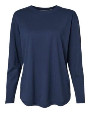 DENIM Lat 3508 women's fine jersey long sleeve tee