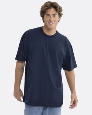 MIDNIGHT NAVY Next level apparel 7200 unisex heavyweight t-shirt