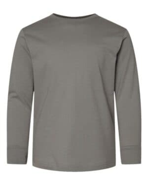 TITANIUM Lat 6201 youth fine jersey long sleeve tee