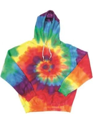 MICHELANGELO Dyenomite 680VR blended tie-dyed hooded sweatshirt