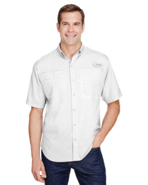 WHITE Columbia 7266 men's tamiami ii short-sleeve shirt