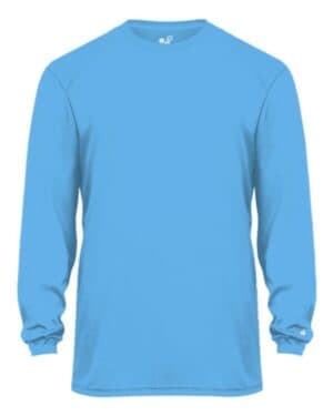 COLUMBIA BLUE Badger 2004 ultimate softlock youth long sleeve t-shirt
