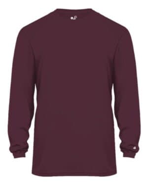 MAROON Badger 2004 ultimate softlock youth long sleeve t-shirt