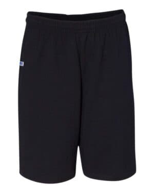 BLACK Russell athletic 25843M cotton classic jersey shorts with pockets