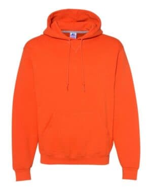 BURNT ORANGE Russell athletic 695HBM dri power hooded sweatshirt