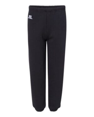 BLACK Russell athletic 696HBM dri power closed bottom sweatpants