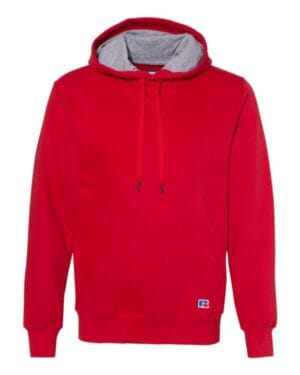 TRUE RED Russell athletic 82ONSM cotton rich fleece hooded sweatshirt