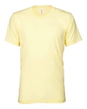 PALE YELLOW TRIBLEND Bella canvas 3413 triblend tee