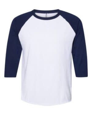 560RR premium blend ringspun three-quarter sleeve raglan baseball t-shirt