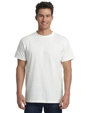 WHITE Next level apparel 7410S adult power crew t-shirt