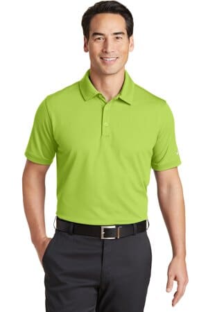 CHARTREUSE 746099 nike dri-fit solid icon pique modern fit polo