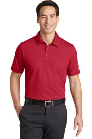 GYM RED 746099 nike dri-fit solid icon pique modern fit polo
