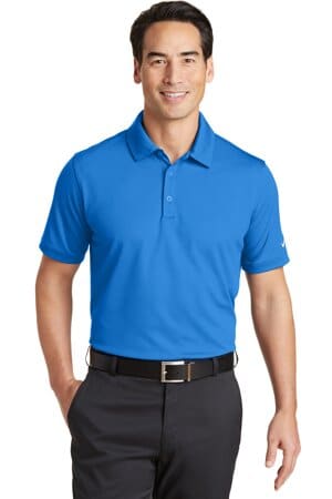 LIGHT PHOTO BLUE 746099 nike dri-fit solid icon pique modern fit polo