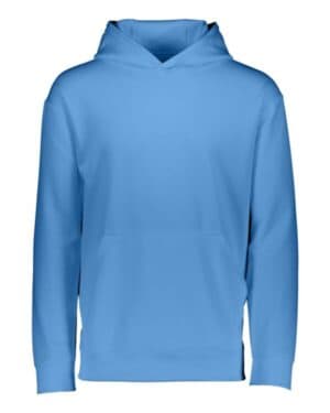 COLUMBIA BLUE Augusta sportswear 5506 youth wicking fleece hooded sweatshirt