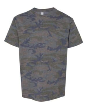 VINTAGE CAMO Lat 6101 youth fine jersey tee