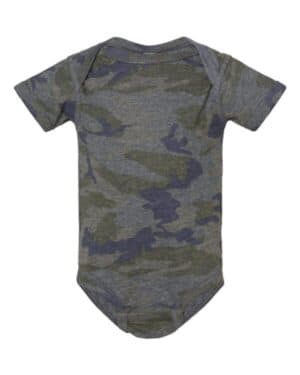 VINTAGE CAMO Rabbit skins 4424 infant fine jersey bodysuit