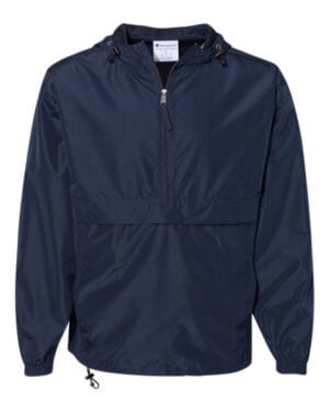 NAVY Champion CO200 packable quarter-zip jacket