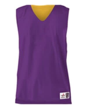 PURPLE/ GOLD Alleson athletic 560R reversible mesh tank