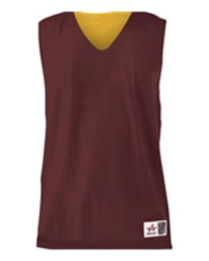 MAROON/ GOLD Alleson athletic 560RY youth reversible mesh tank