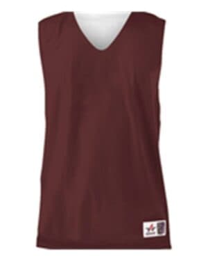 MAROON/ WHITE Alleson athletic 560RY youth reversible mesh tank