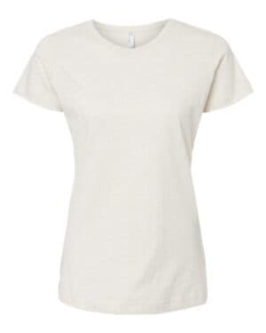 NATURAL HEATHER Lat 3516 women's fine jersey tee