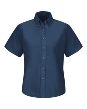 NAVY Red kap SP81 women's poplin dress shirt