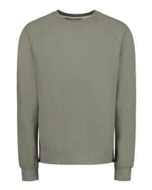 Mv sport 17116 vintage fleece raglan crewneck sweatshirt