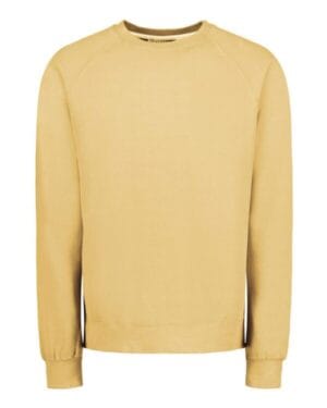 SUN RAY Mv sport 17116 vintage fleece raglan crewneck sweatshirt