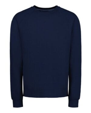 VINTAGE BLUE Mv sport 17116 vintage fleece raglan crewneck sweatshirt