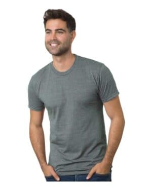 TRI ATHLETIC GREY Bayside 9570 triblend t-shirt