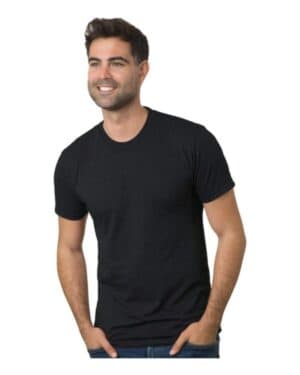 TRI BLACK Bayside 9570 triblend t-shirt