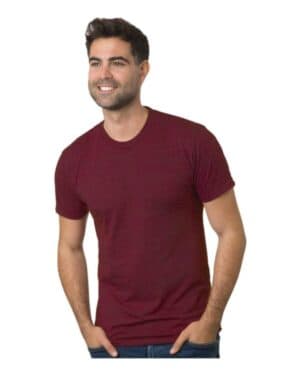 TRI CRANBERRY Bayside 9570 triblend t-shirt