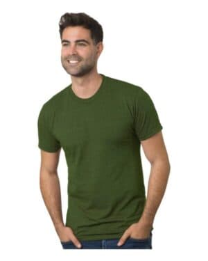 TRI OLIVE Bayside 9570 triblend t-shirt