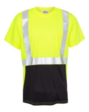 Kishigo 9162 black bottom class 2 t-shirt