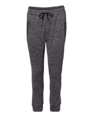 HEATHER CHARCOAL Burnside 8801 performance fleece joggers